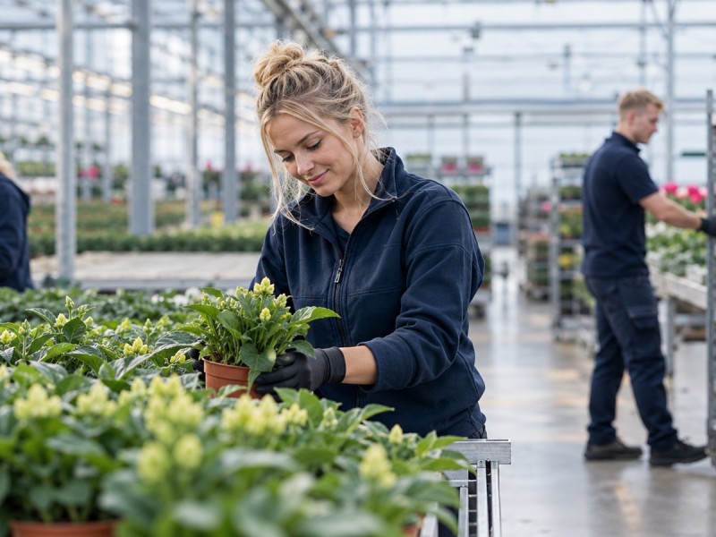 Potted Plant Worker